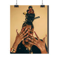 Fashion Portrait Rolled Poster — Bold Glamour Wall Art